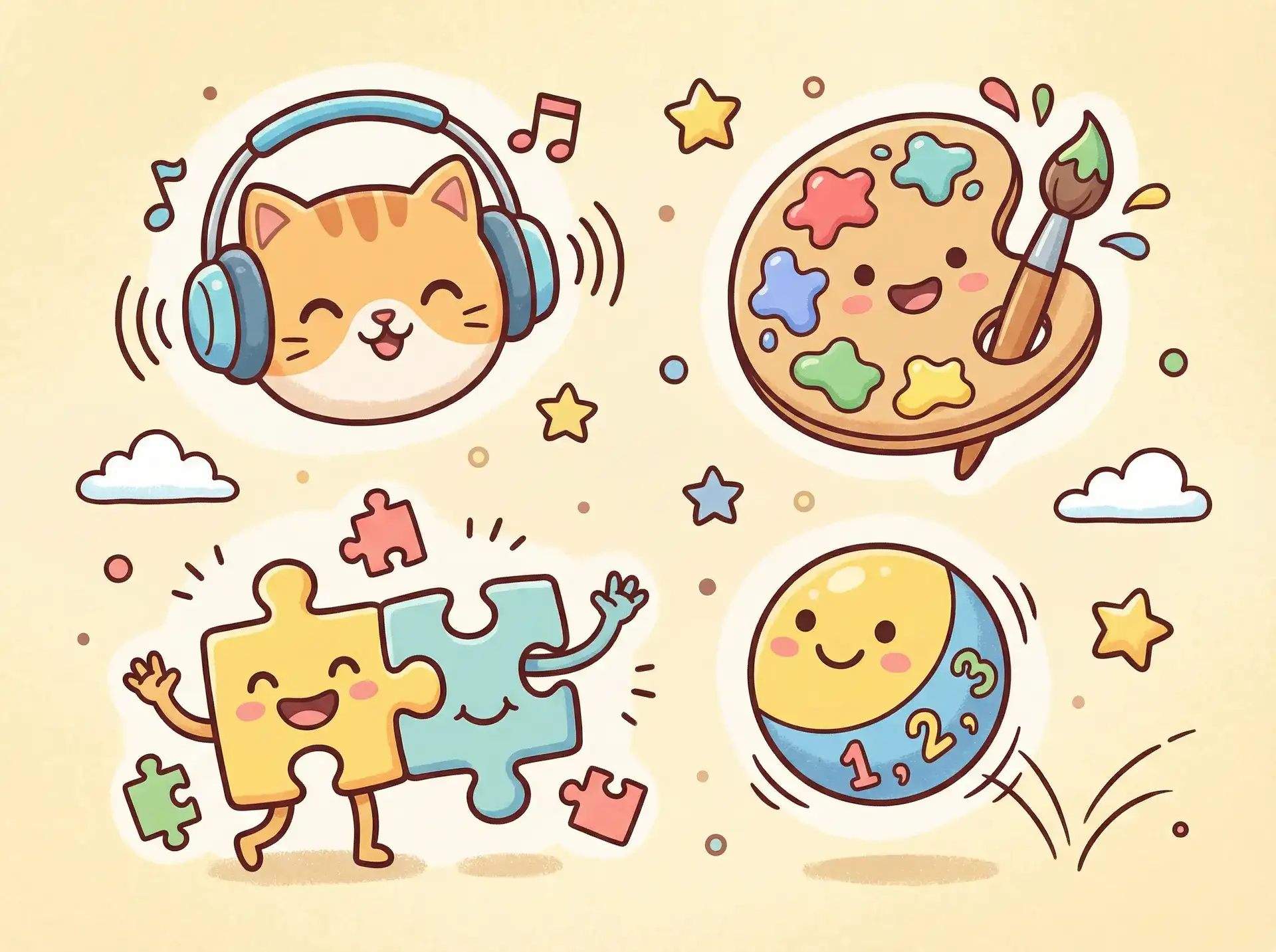 小朋友的手工作品 - 学生妹淫乱 益智创作